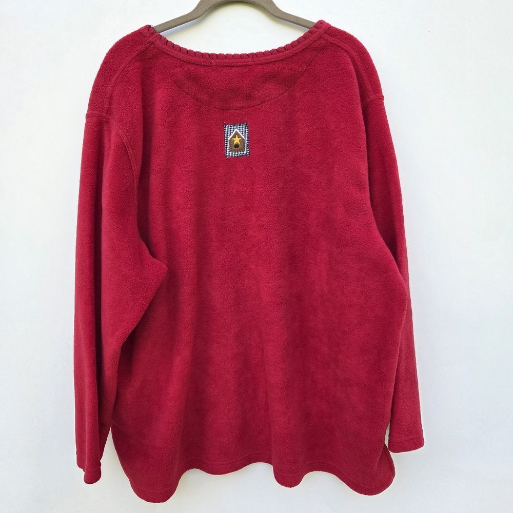Avalon Plus Christmas Snowman Sweatshirt Size-2X - Picture 6 of 6